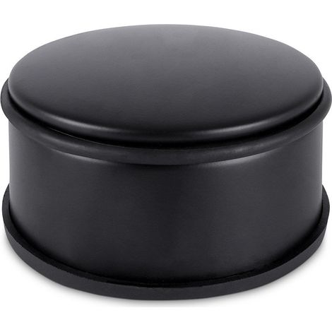 Tope de puerta de metal negro: robusto, elegante y suave