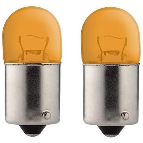 2x Ampoule ORANGE 24V BA15S 10W camion fourgon voiture tracteur véhicule agricole
