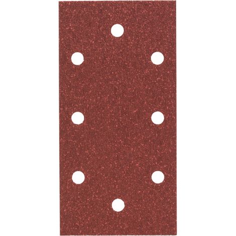 Bosch Schleifblatt-Set für Schwingschleifer K=60 93 x 185 mm 8 Löcher 10-tlg. - 2609256A88 (1/2)