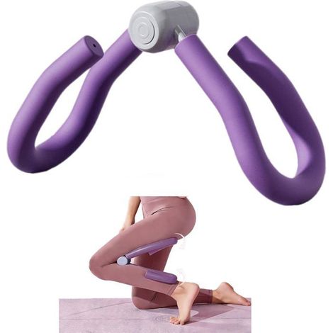 Appareil de musculation 1 unité Acier et mousse Renforcement des cuisses et des bras Usage domestique et voyage (1/5)