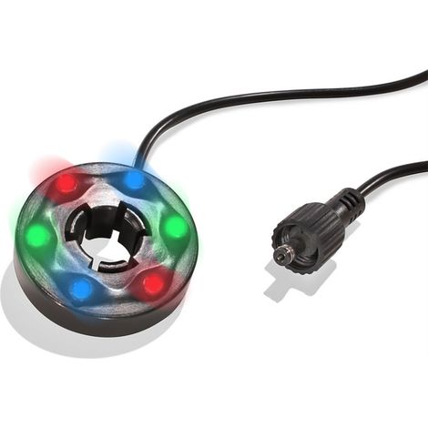 Eclairage jet d'eau led RVB