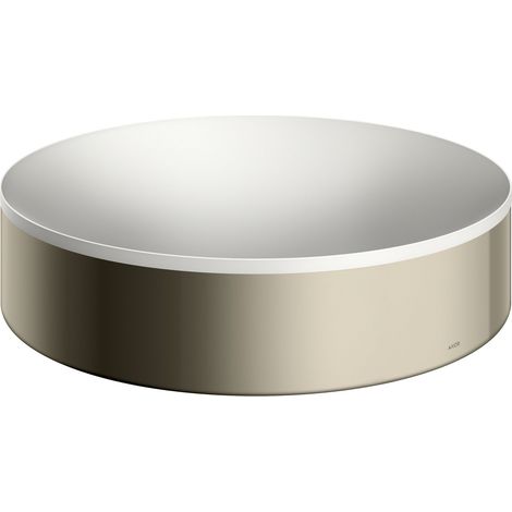 hansgrohe AXOR Suite lavabo à poser, rond, D 400mm, avec cadre (1/2)