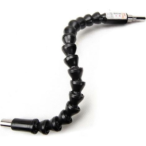 Rallonge flexible pour tournevis 1/4", tige de connexion, perceuse, accessoires flexibles (1/2)