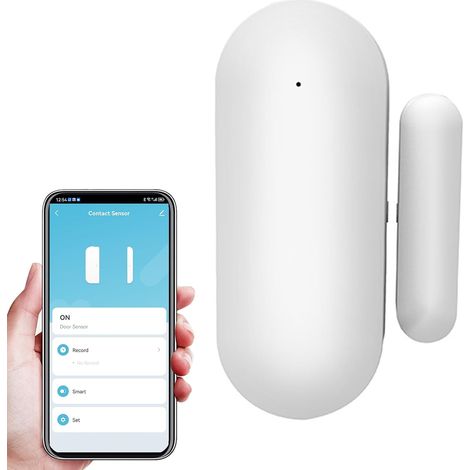 Capteur de porte et fenêtre pour passerelle Zigbee – Surveillance à distance, autonomie prolongée de la batterie, contrôle par application, domotique intelligente (1/5)