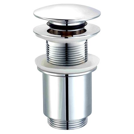Scarico clic-clac per lavabo senza troppo pieno