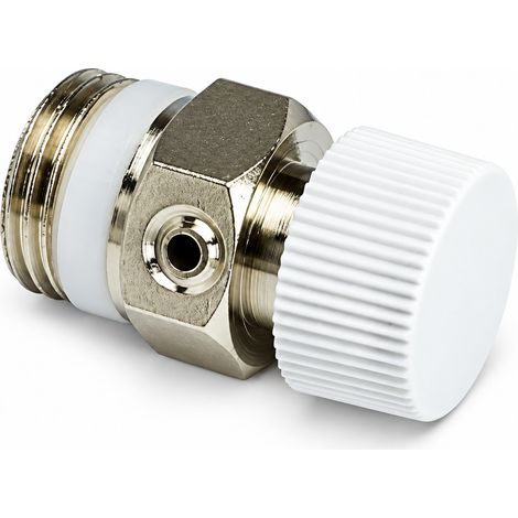 Purgeur de radiateur avec bague d'étanchéité en Téflon Pettinaroli 699PT 1/4"