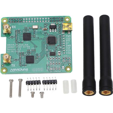 Hotspot-Modul MMDVM Mehrmodus-Hotspot-Erweiterungsplatine Zubehör für Raspberry Pi