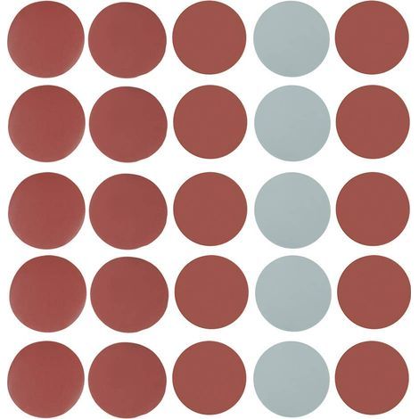 25-teiliges farbiges Schleifpapier-Set (Körnung 800, 1000, 1500, 2000, 3000) – Kombinierbare Schleifscheiben, Schleifpads und Schleifpapier zum Schleifen, Polieren und Entrosten (1/5)