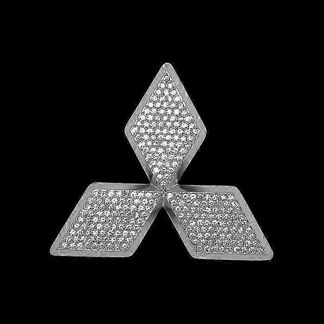 Accessoire logo losange diamant pour volant Mitsubishi - 1 pièce (1/3)