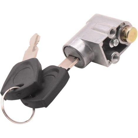 Antivol électrique pour batterie de vélo, coque galvanisée, clés incluses (type A) (1/5)