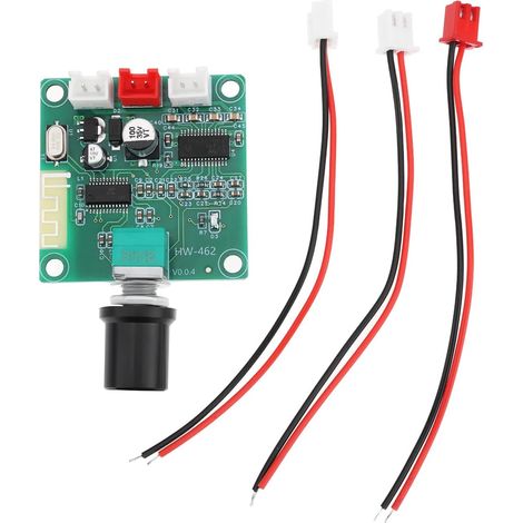 Carte d'amplificateur Numérique XH-A236 TPA3110D2 Module Amplificateur Audio Bluetooth 2x30W avec Câbles