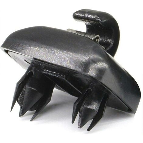 Clips de pare-soleil noirs pour A3 A4 Q5 A7 B6 B7 S4 S5 Durable (noir) (1 pièces) (1/5)