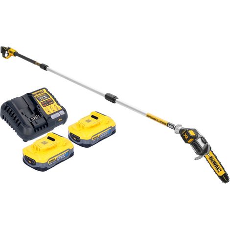 Podadora sin cable DeWalt DCMPS 567 H2 18 V sin escobillas + 2x batería Powerstack 5,0 Ah + cargador (1/5)
