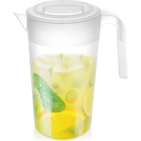 Kunststoffkrug mit Deckel, 2,3 l (1/5)