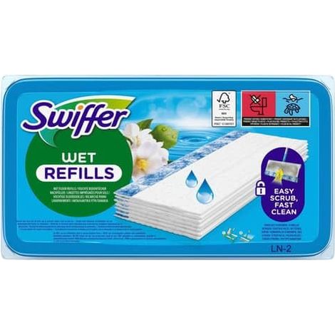 Swiffer Wet Wischtücher Nachfüllpackung 24er Morning Fresh Nachfüllpackung