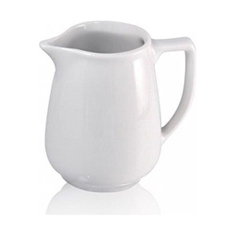 Lattiera Latte in Porcellana Bianca con Manico Roma 6 cl Saturnia