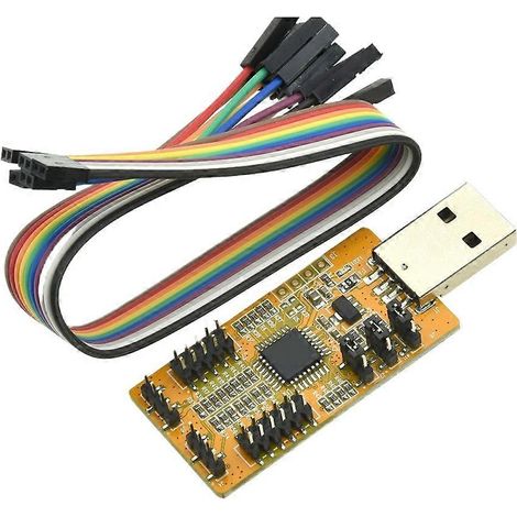 Interface USB vers UART I2C SPI avec convertisseur analogique-numérique 4 voies, modulation de largeur d'impulsion 4 voies, 8 E/S numériques et logiciel de test NRF2401 (1/5)