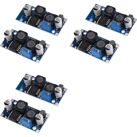 Adecuado para el módulo regulador de voltaje XL6009, convertidor automático elevador/reductor ajustable de 6 piezas.