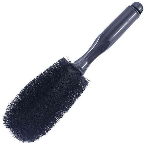 Brosse de nettoyage multifonction 3 en 1, 3 têtes de rechange et 1 brosse multifonction, outils de nettoyage pour tasses et joints, brosse de nettoyage pour bouteilles d'eau (jaune/marron) (1/4)