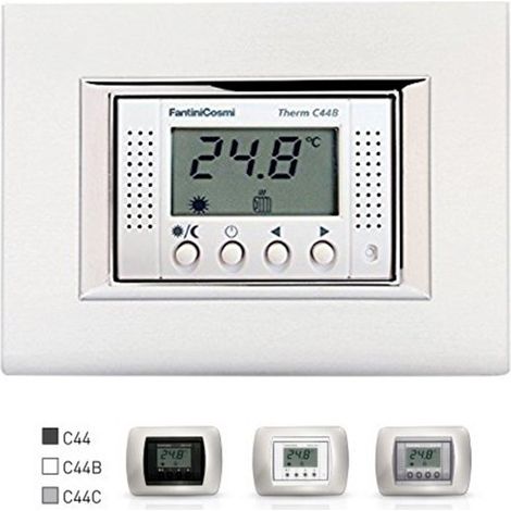 Termostato ambiante da incasso bianco Fantini C44 230v (1/2)