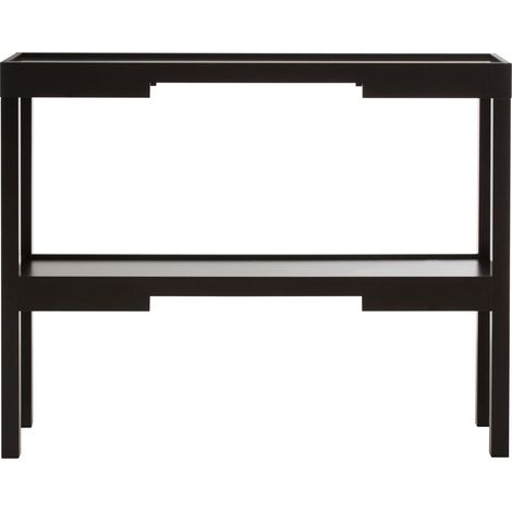 Interiors by Premier Two Tiered Design Console Table, Console Table With Storage Shelf, Durable And Versatile Hallway Table (1/5)