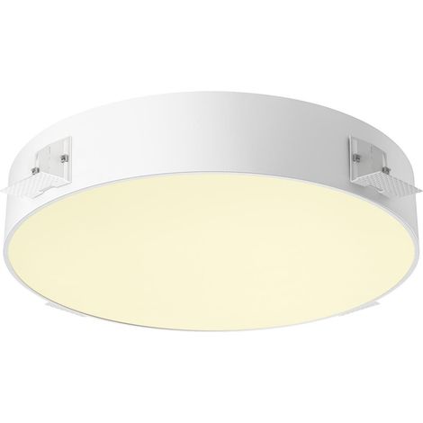 Encastré de plafond MEDO® 60 sans cadre 3000/4000 K 80° IP20 rond blanc - SLV - 1008634