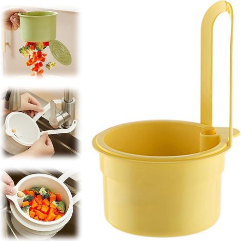 Panier d'égouttage de cuisine avec vidage automatique par le bas (1/5)