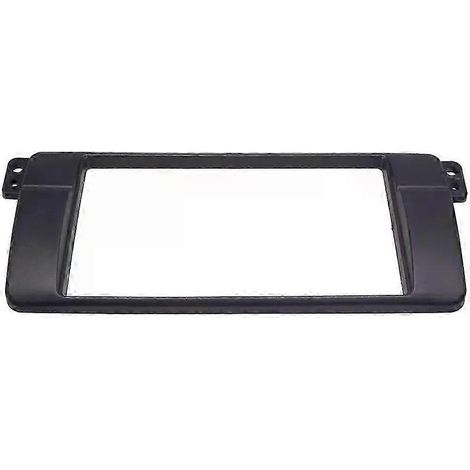 1 Stück Autoradio-Einbaurahmen 180 x 105 mm Doppel-DIN-Radioblende aus ABS-Kunststoff, passend für BMW 3er E46 (1998–2006) – JXLGV (1/5)