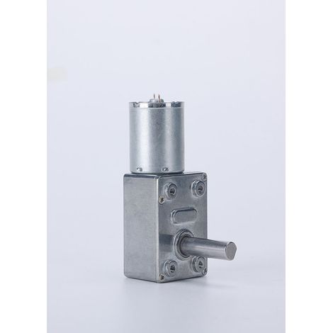 DC 12V High Torque Reversible Reduction Electric Motor Gearbox Worm Gear Motor 23RPM