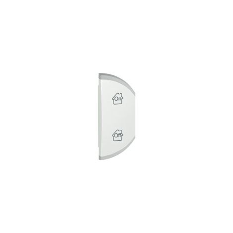 Enjoliveur On/Off Bus 1 Module Droite Blanc LEGRAND 068156