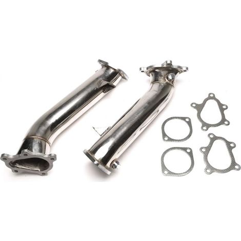 Downpipe Inox pour Nissan GT-R 35 de 2008 a 2013-3.8l-85mm-35796677