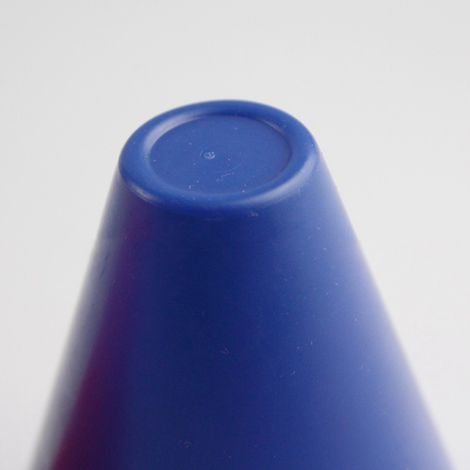 Stück Fußball-Skate-Mark-Fass-Fußball-Hindernis-Straßenkegel für Sporttrainingsgeräte (Blau)