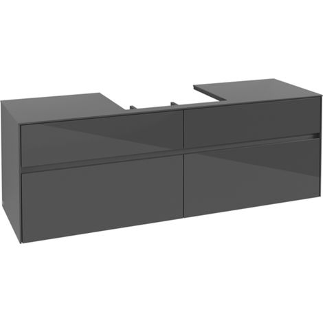 Villeroy & Boch Collaro Waschbeckenunterschrank, 4 Auszüge, (1/2)