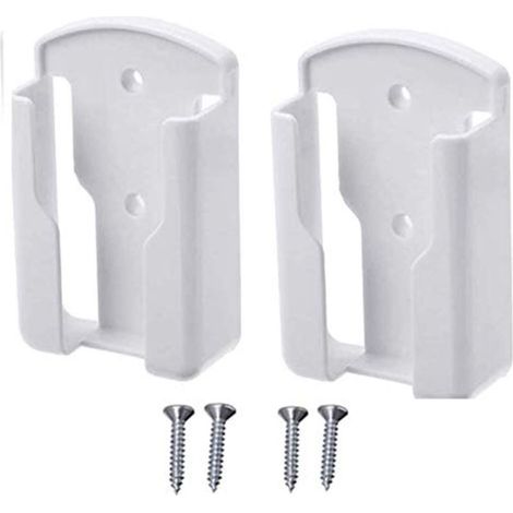 Lot de 2 supports muraux pour télécommande pour TV et système de climatisation (1/4)