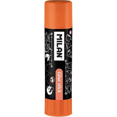 Bâton de colle - Colle blanche - 21g - Papier et carton - Pour l'école - Milan