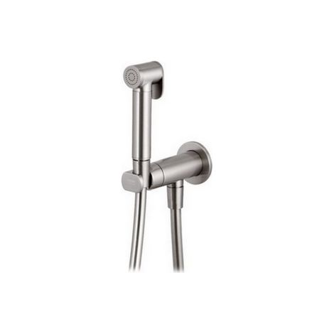 Remer rubinetterie miscelatore con doccetta  shut-off tondo e cartuccia progressiva in ottone cromo  Made in Italy (1/4)