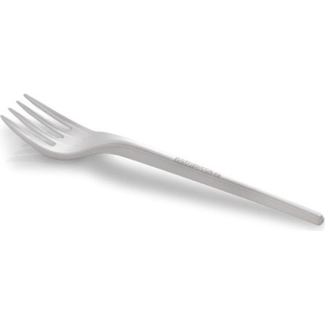 Fourchette jetable 16 cm en PLA - 1000 pièces - Ecobioshopping