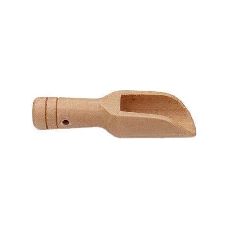 Mini cuillère en bois pour sel, sucre, café, épices, thé (1 pièce) (1/5)