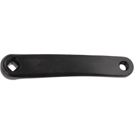 Maneta izquierda para bicicletas de montaña de 170 mm con orificio cuadrado, fabricada en aleación de aluminio 6061, compatible con pedales de eje de 14 mm, resistente y ligera -Crezuo