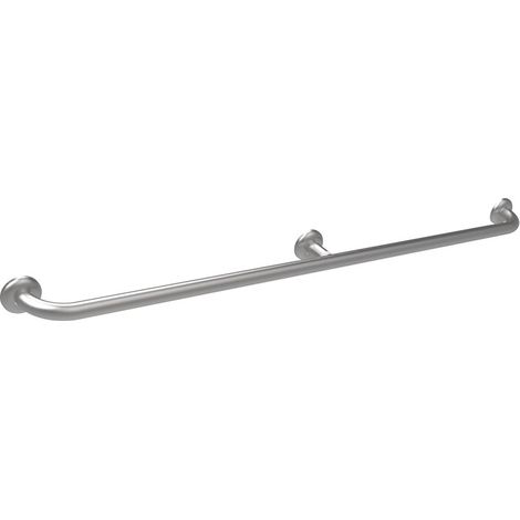 Maniglione cm 130 bagni disabili ed anziani inox satinato