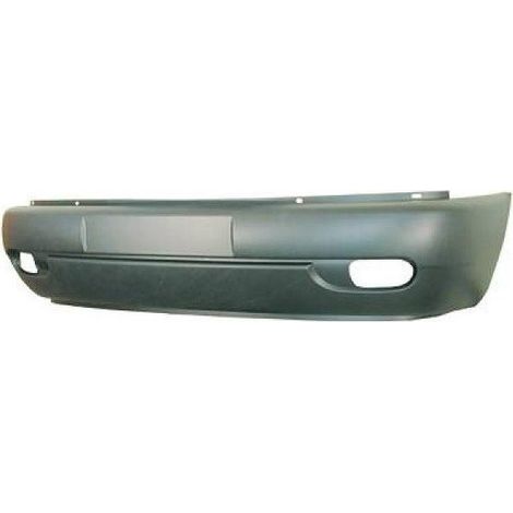 Pare-choc avant noir avec trous pour anti-brouillards Volkswagen Transporter T4 phase 2 1996-2003