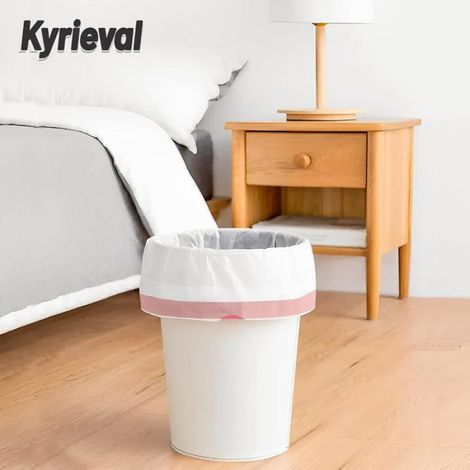 Lot de 120 sacs poubelle transparents 50L avec cordon de serrageDimensions 45 x 50 cmPlastique extra durable avec couture (1/5)