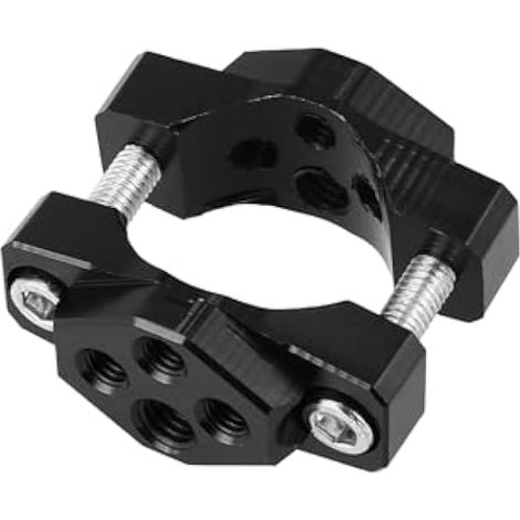 A 17 à 32mm Collier Serrage Guidon pour Moto Sportbike Noir Remplacement d'article (1/4)