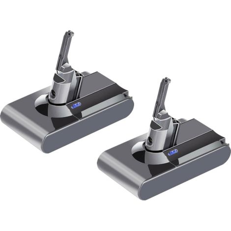 2x Premium Li-Ion Akku 21,6V 4000mAh 86Wh für Dyson SV10, V8, V8 Absolute, V8 Absolute Cord-Free, V8 Animal, V8 Animal Exclusive, V8 Fluffy, V8 range (1/4)