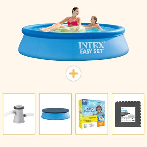 Intex Piscine Easy Set Ronde - 244x61 cm - 5-pièces S259 (1/5)