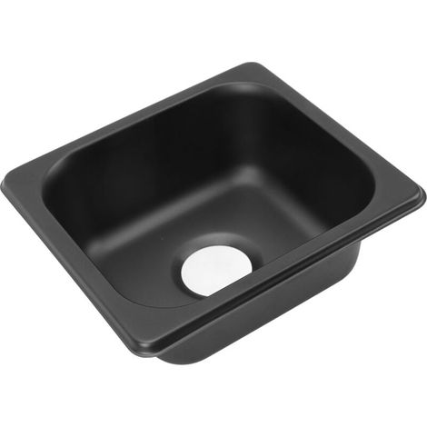Évier de camping-car en acier inoxydable 304 – Dimensions 175 x 165 x 70 mm – Lavabo pour extérieur, caravane, bateau