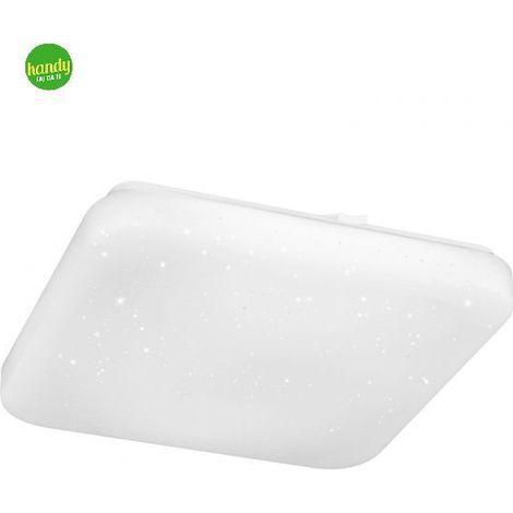 Plafoniera LED Eglo Pogliola 33 x 33 cm CCT cielo stellato