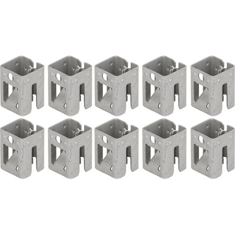 10 supports de fixation solaires pour panneaux PV, attaches rapides à ressort en acier, lot de 10 pour installation électrique (1/5)