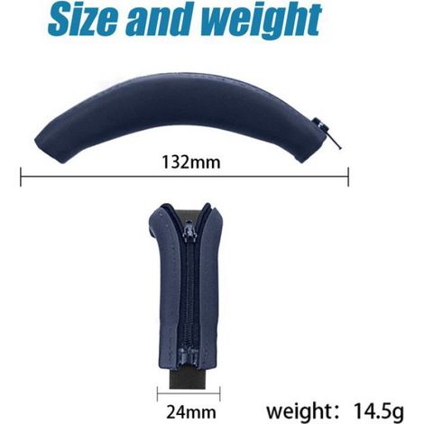 Coussinets de protection en silicone pour Sony WH-XB910N Bleu (1/5)