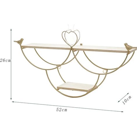 (B) Étagère murale flottante avec support pour plantes en pot, style nordique, décoration intérieure (1/5)